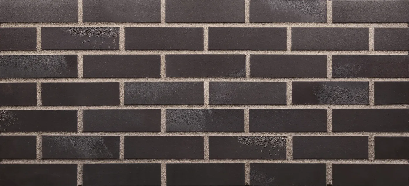 Volcanic Black thin brick by King Klinker