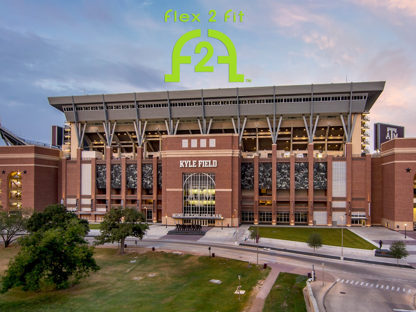 Texas A&M Kyle Field stadium, built with precast brick panels cast using Flex2Fit