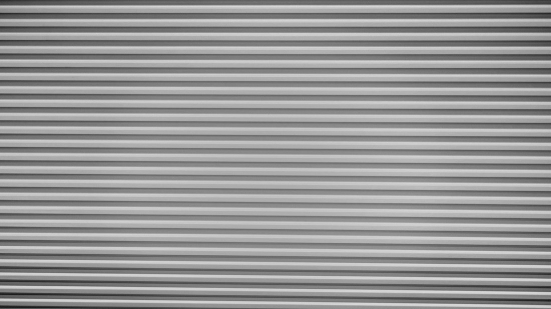 Fluted formliner pattern cast in concrete