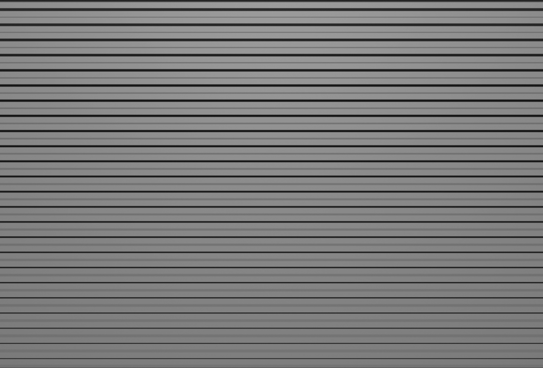 Fluted formliner pattern cast in concrete