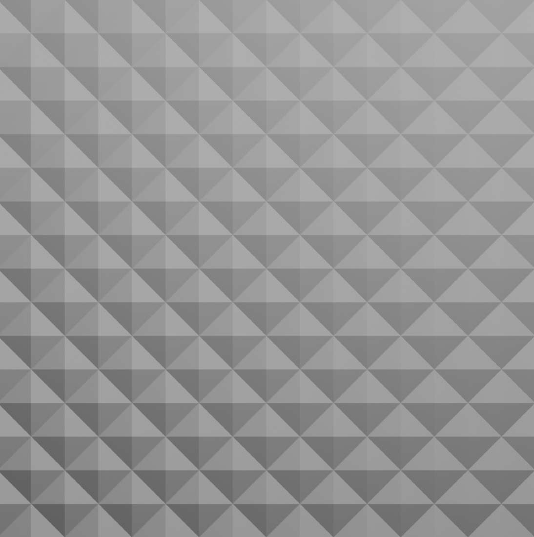 Pyramid formliner pattern cast in concrete