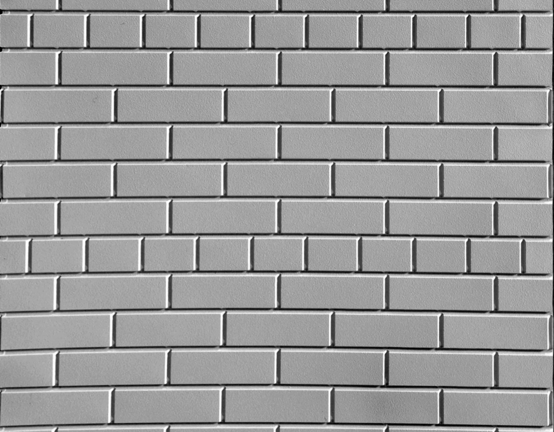 American bond formliner pattern cast in concrete