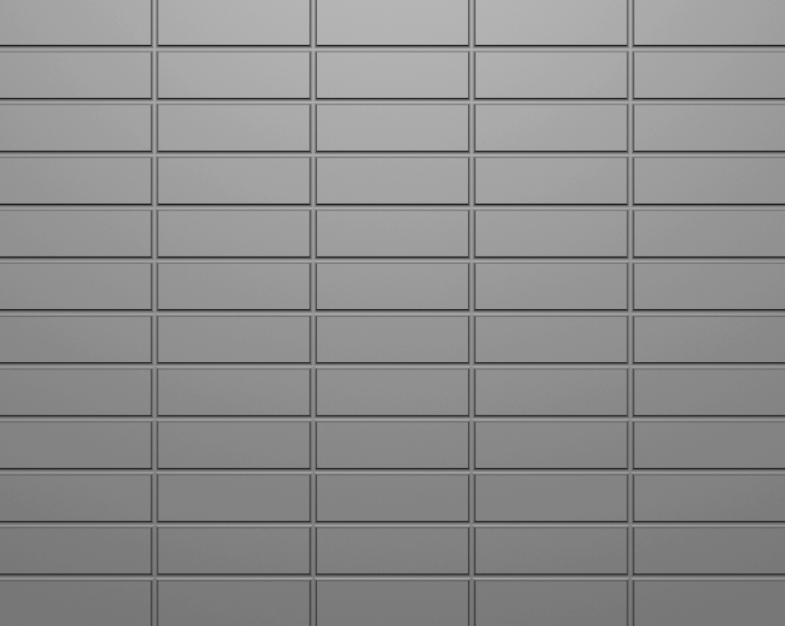 King klinker stacked bond formliner pattern cast in concrete