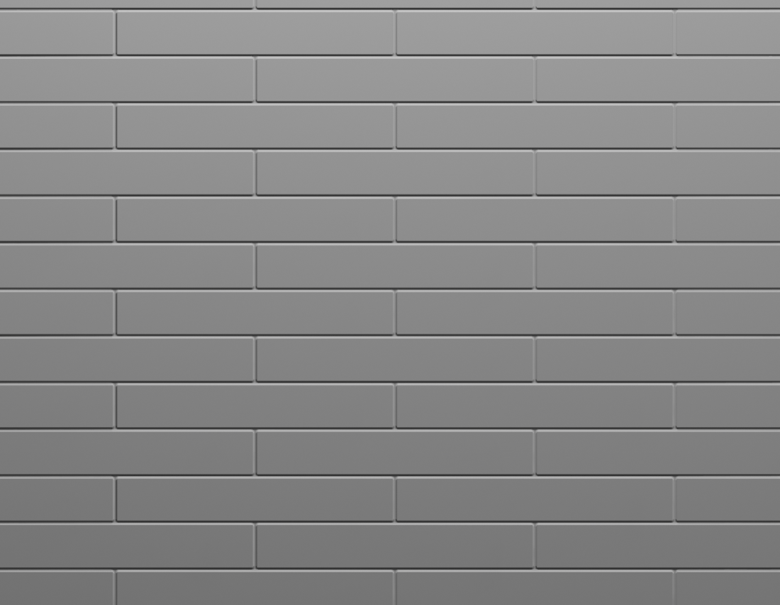 Half bond 4x12 block formliner pattern cast in concrete