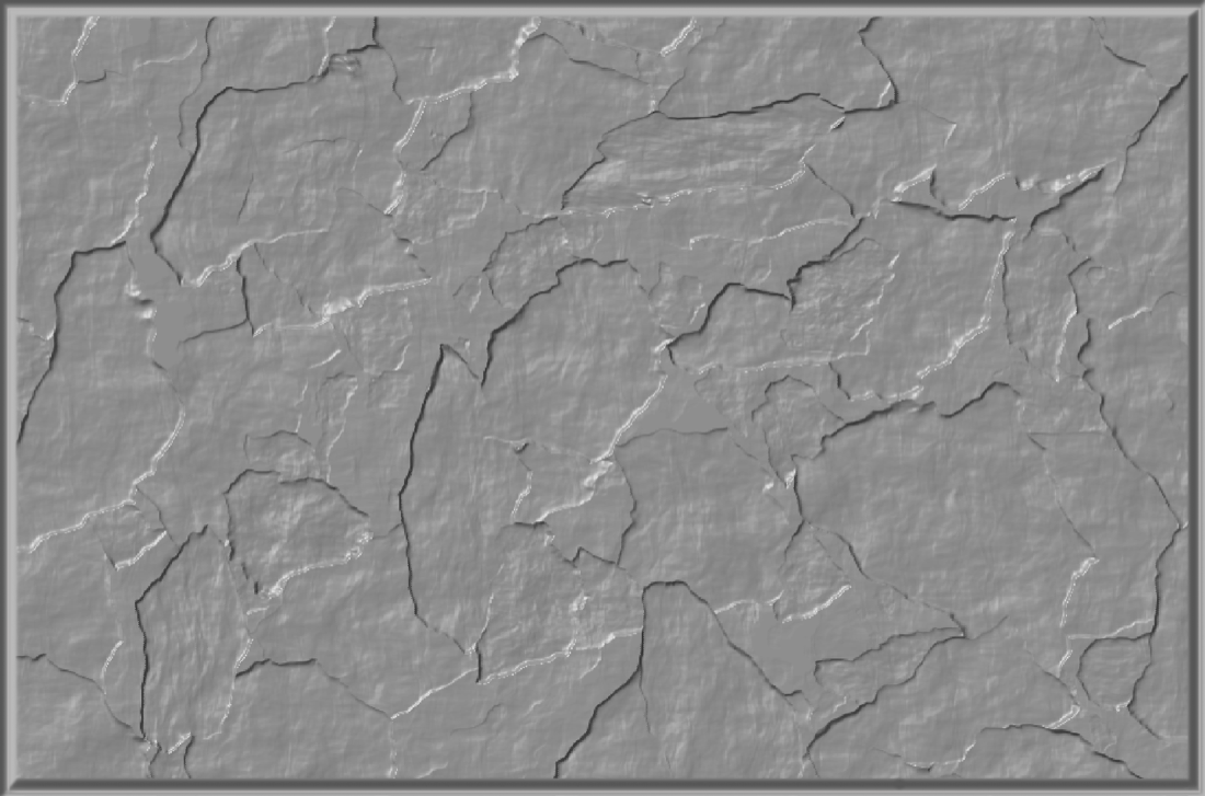 Big block stone formliner pattern cast in concrete