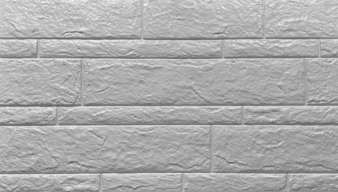 Ashlar stone formliner pattern cast in concrete