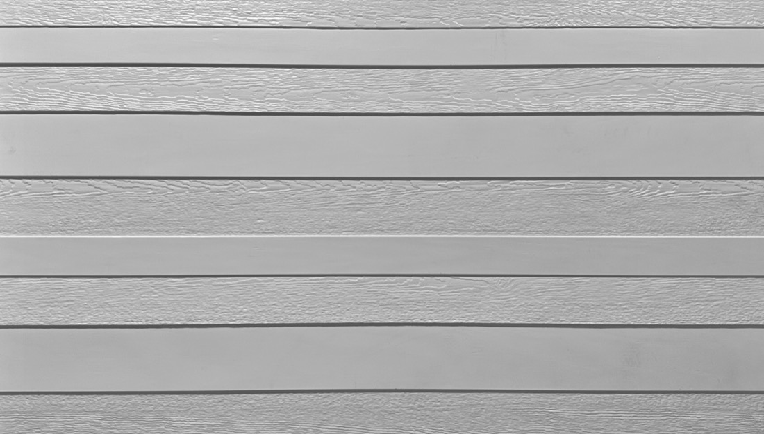 Slanted wood plank formliner pattern cast in concrete