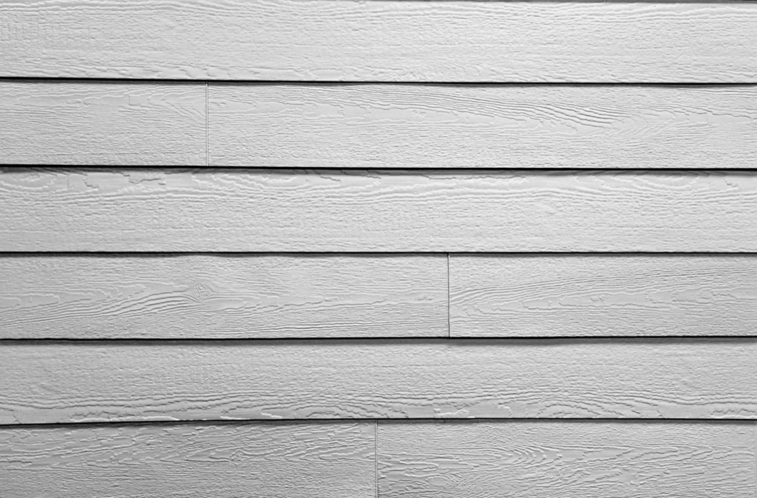 8" shiplap formliner pattern cast in concrete