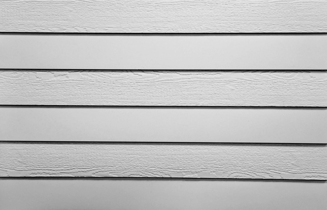 8" alternating shiplap formliner pattern cast in concrete