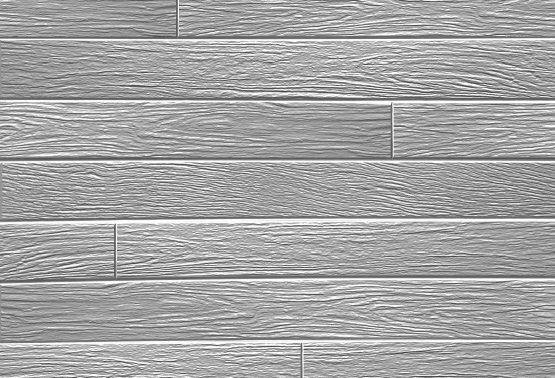 8" v groove formliner pattern cast in concrete